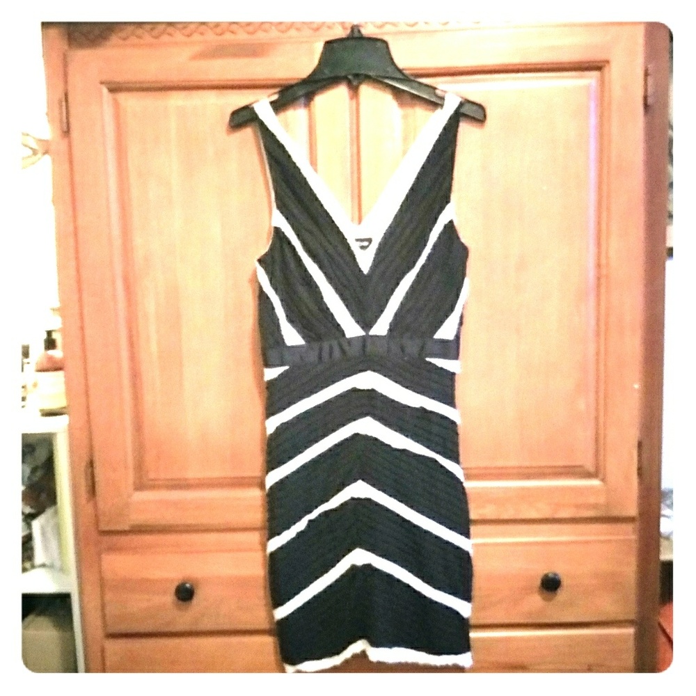 Chevron Dress by Bebe